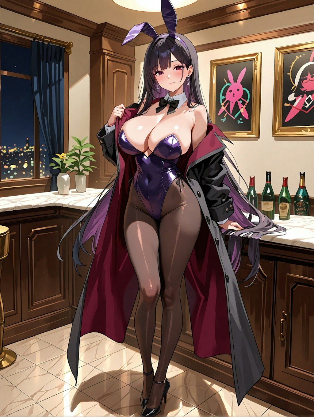 バニーガールの涼音さん