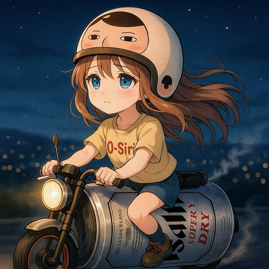 盗んだバイクで…