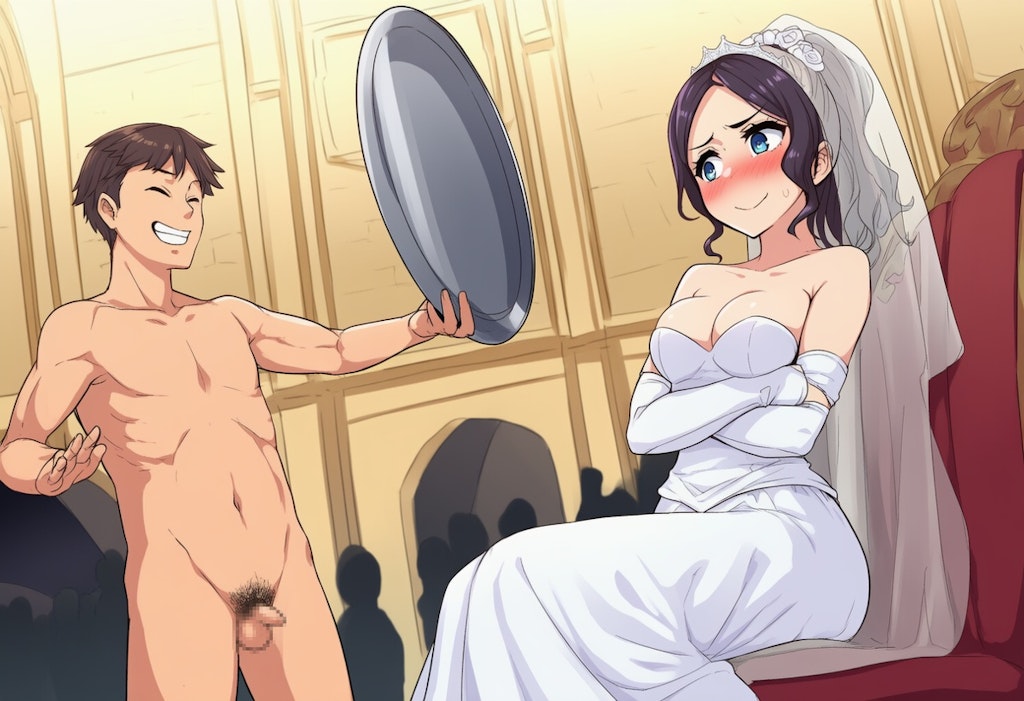 新婦の前で裸芸は新手のNTR　２