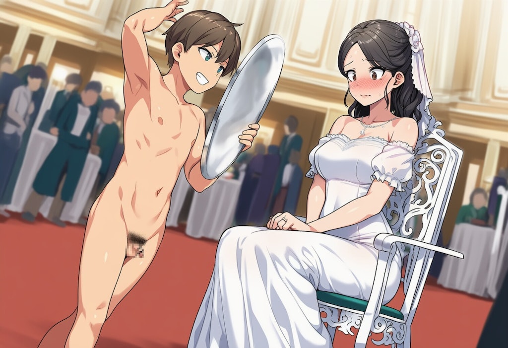 新婦の前で裸芸は新手のNTR　２