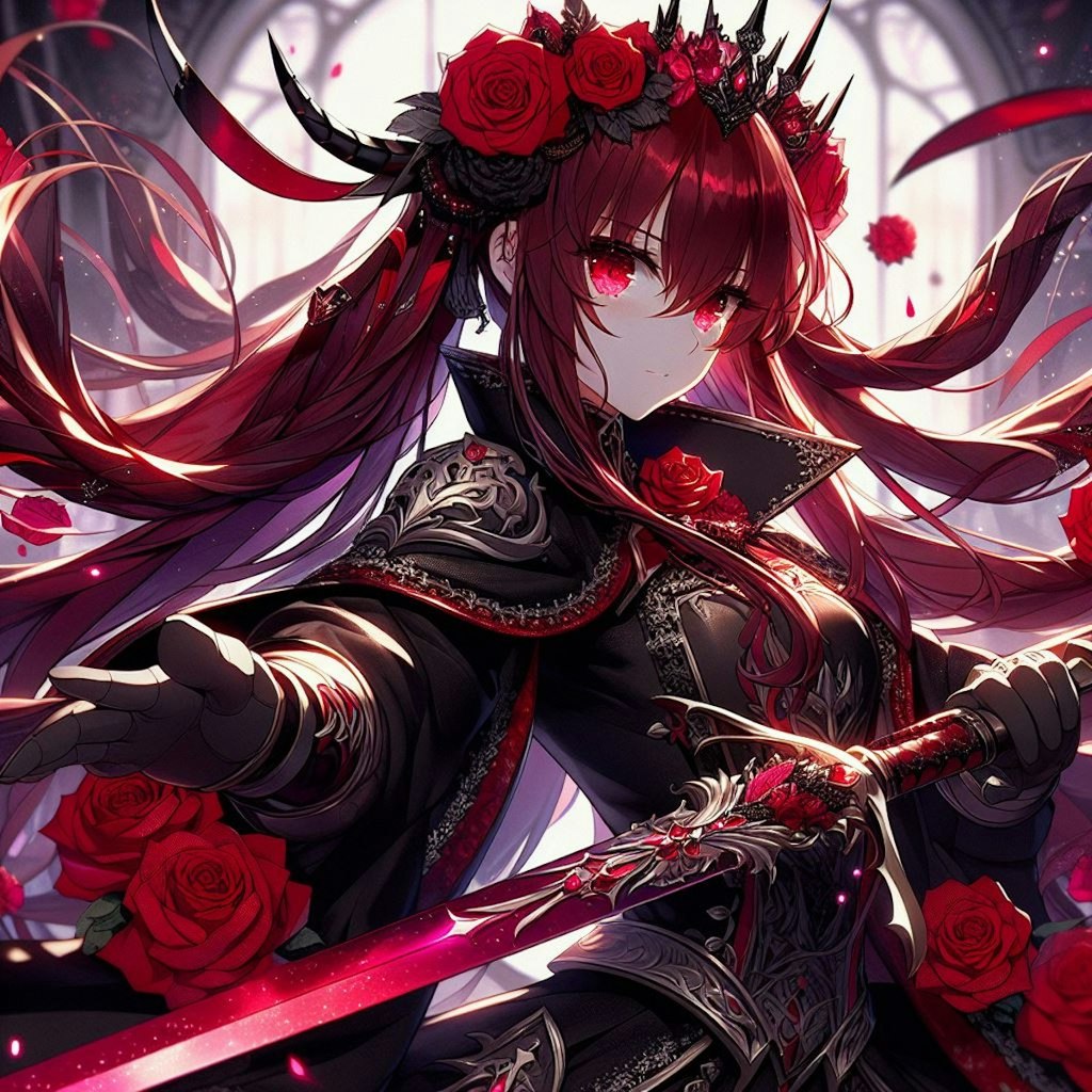 赤き薔薇の女帝ノ剣