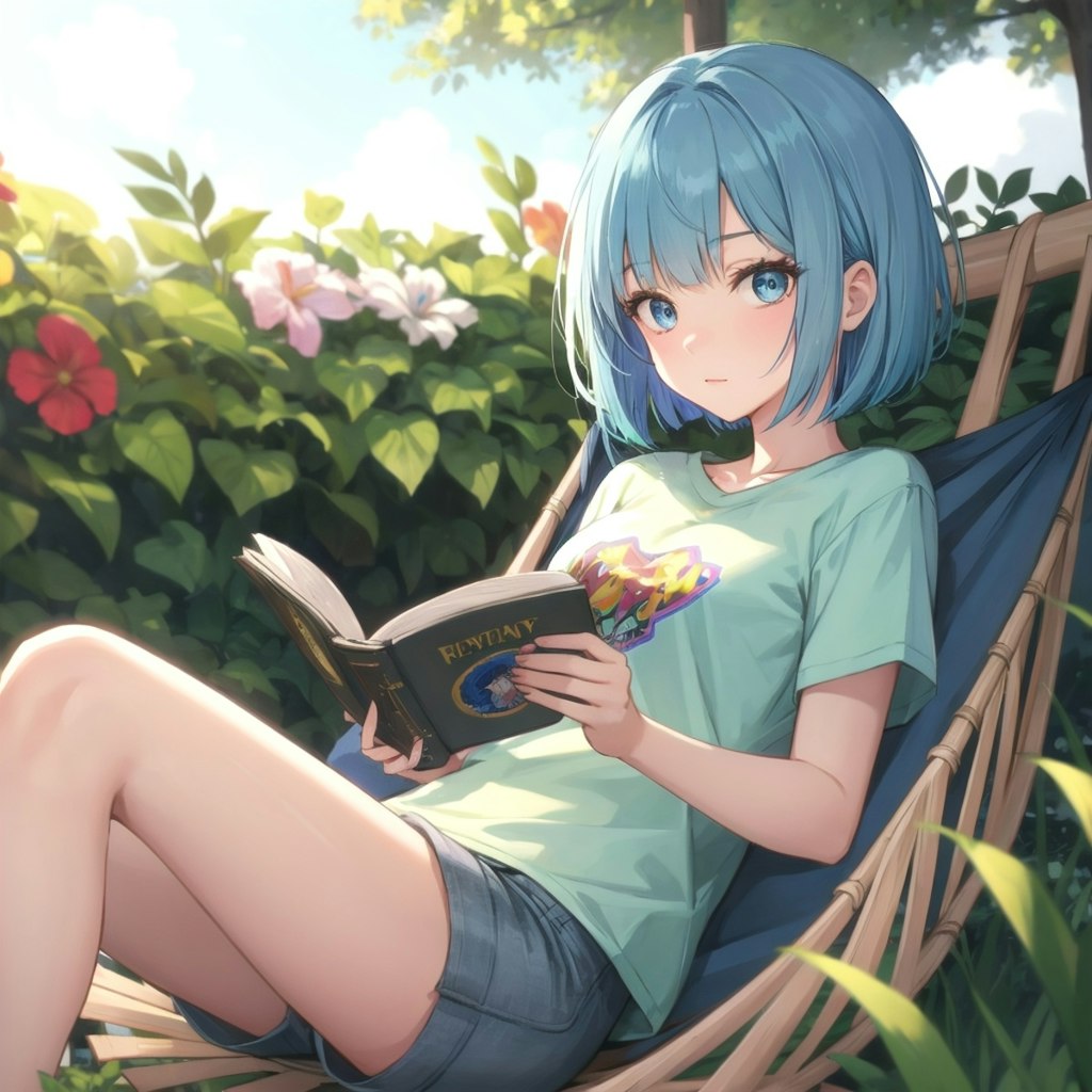 星空の下の読書(失敗)