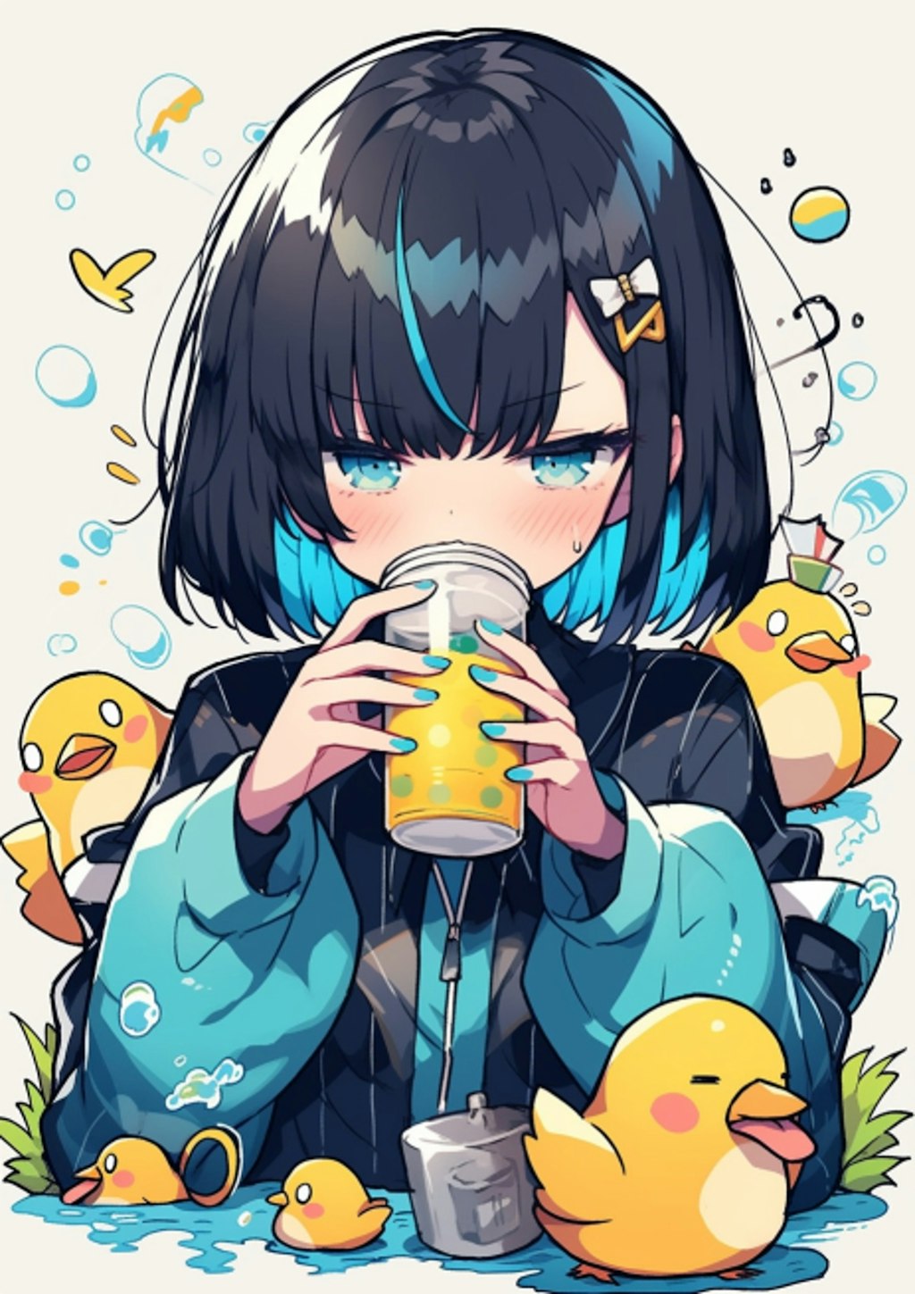 雛飲2 -Chick drink2-