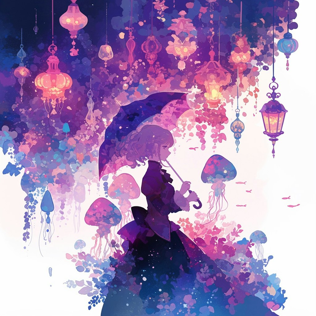 雨夜の灯火