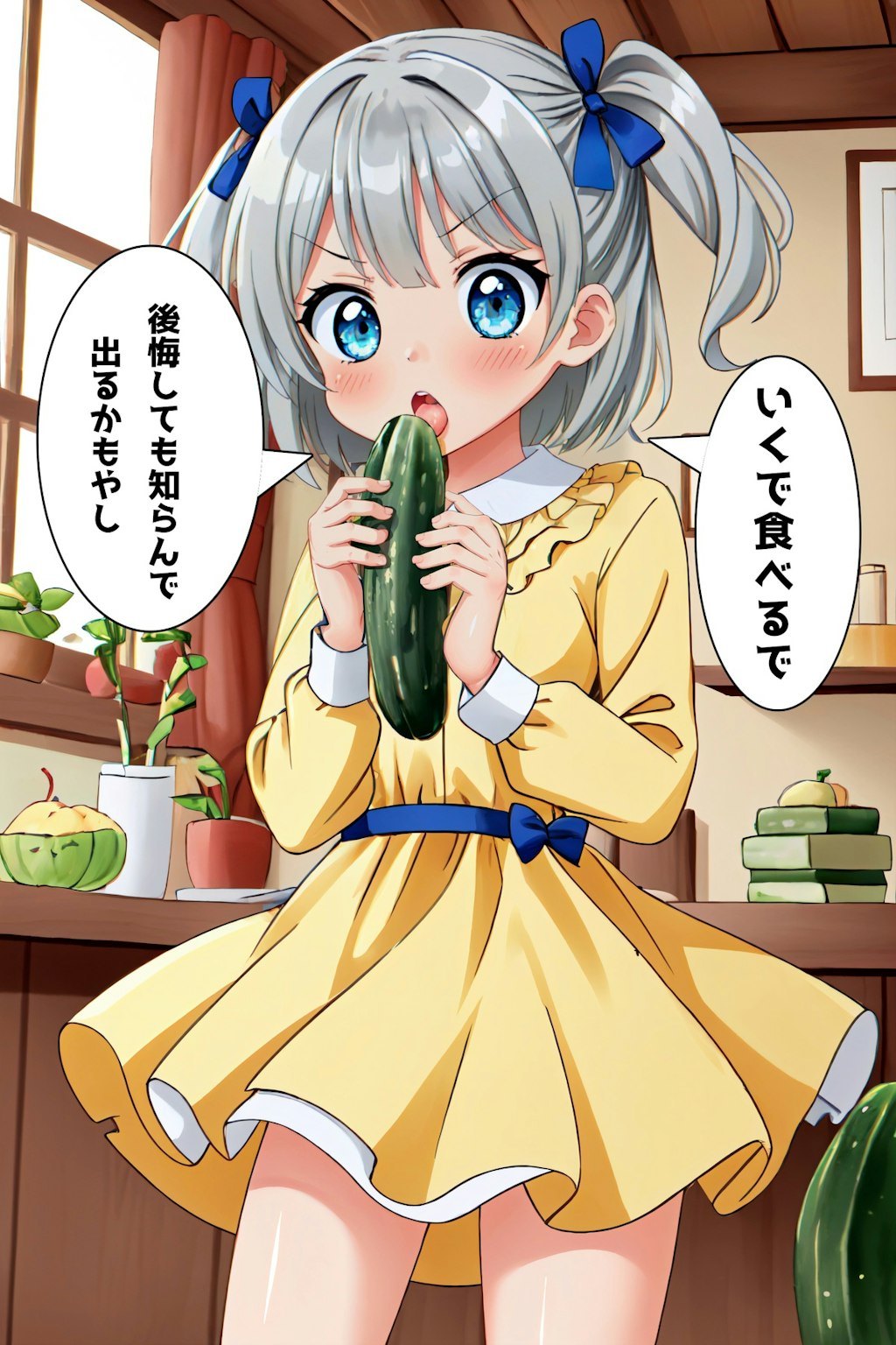 きゅうり食べるで