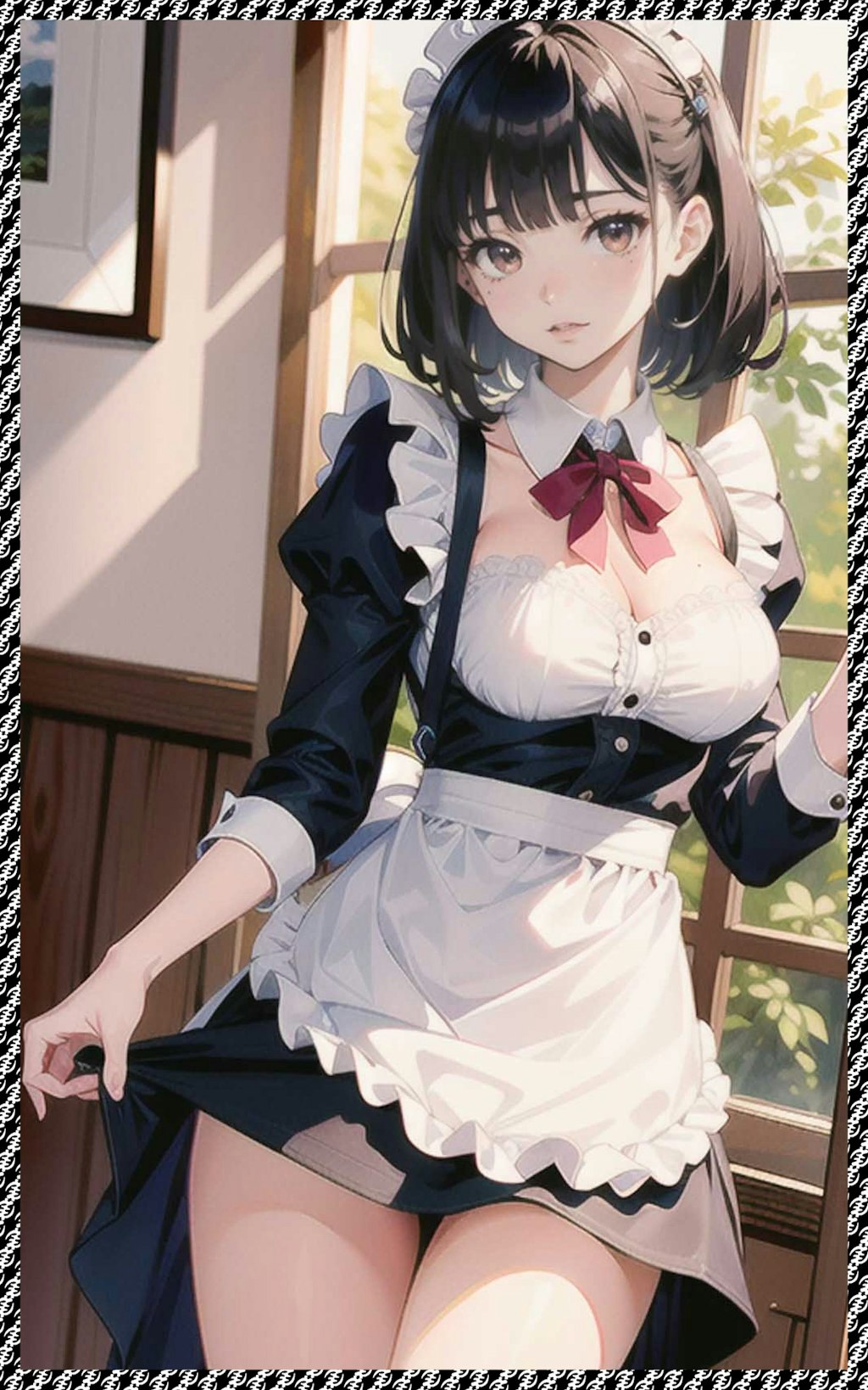 巨乳メイド　big breasted maid