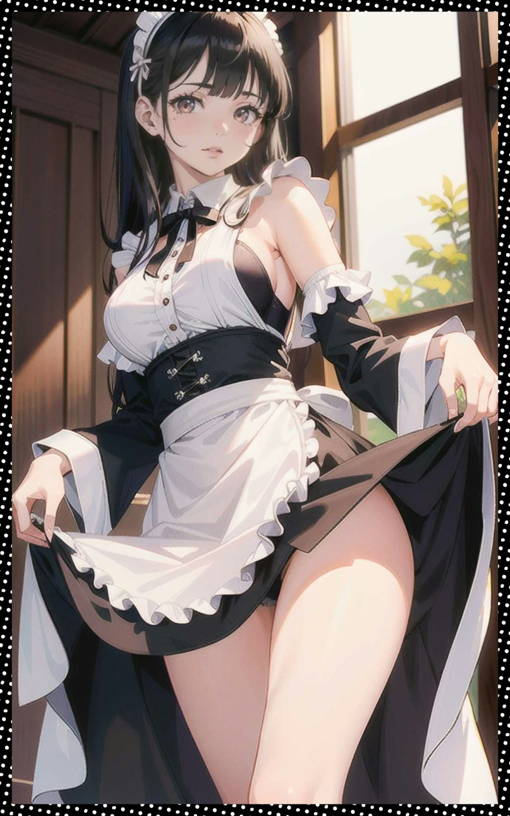 巨乳メイド　big breasted maid