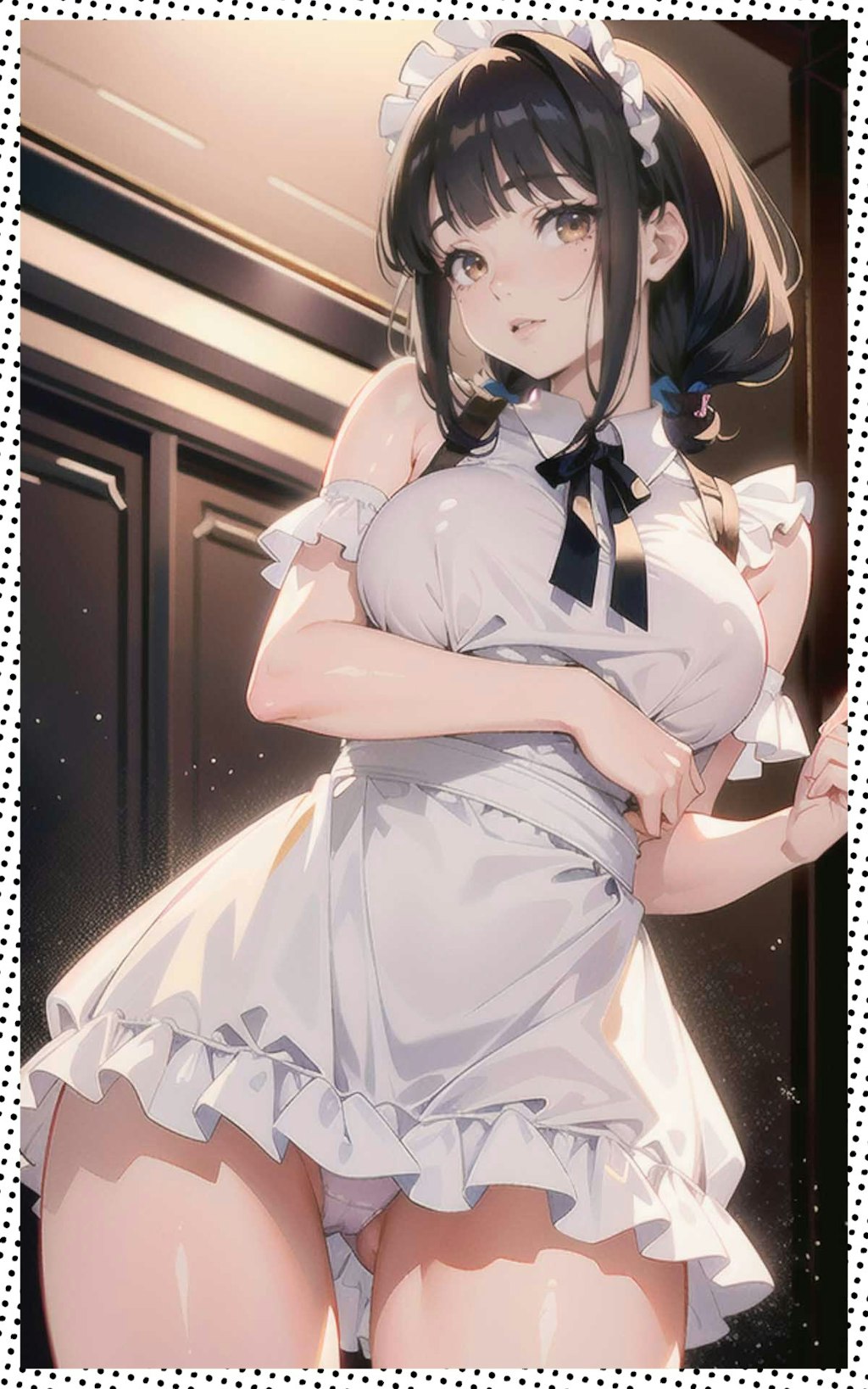 巨乳メイド　big breasted maid