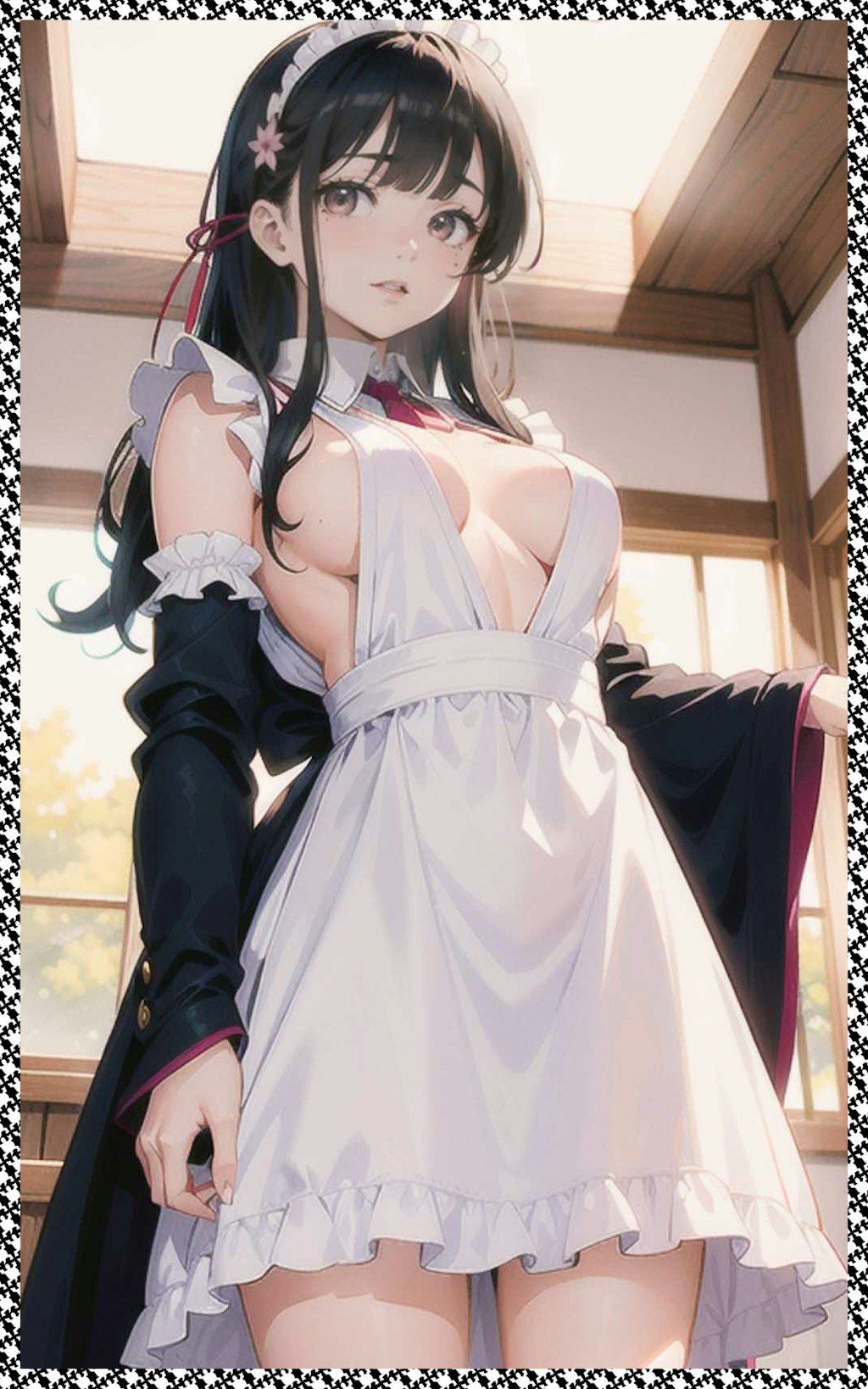 巨乳メイド　big breasted maid