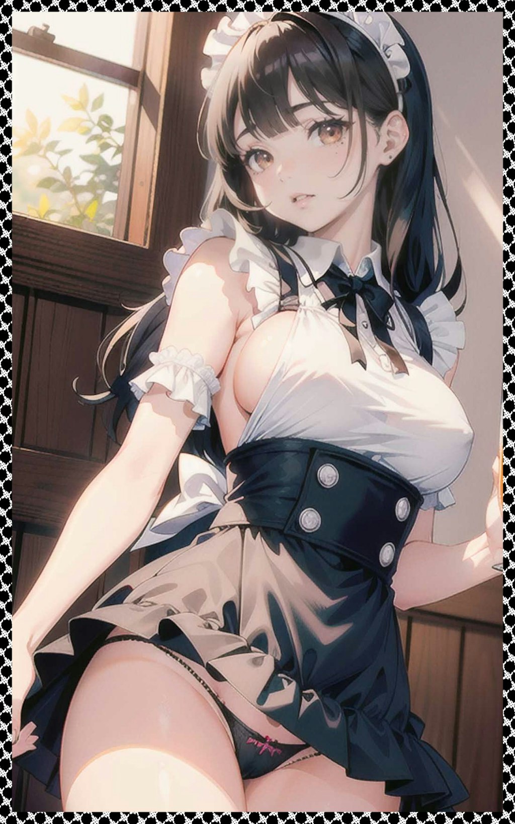 巨乳メイド　big breasted maid