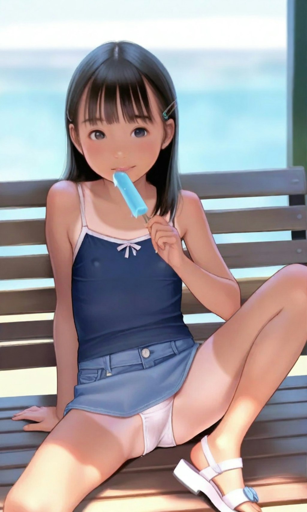 暑くて溶けそう