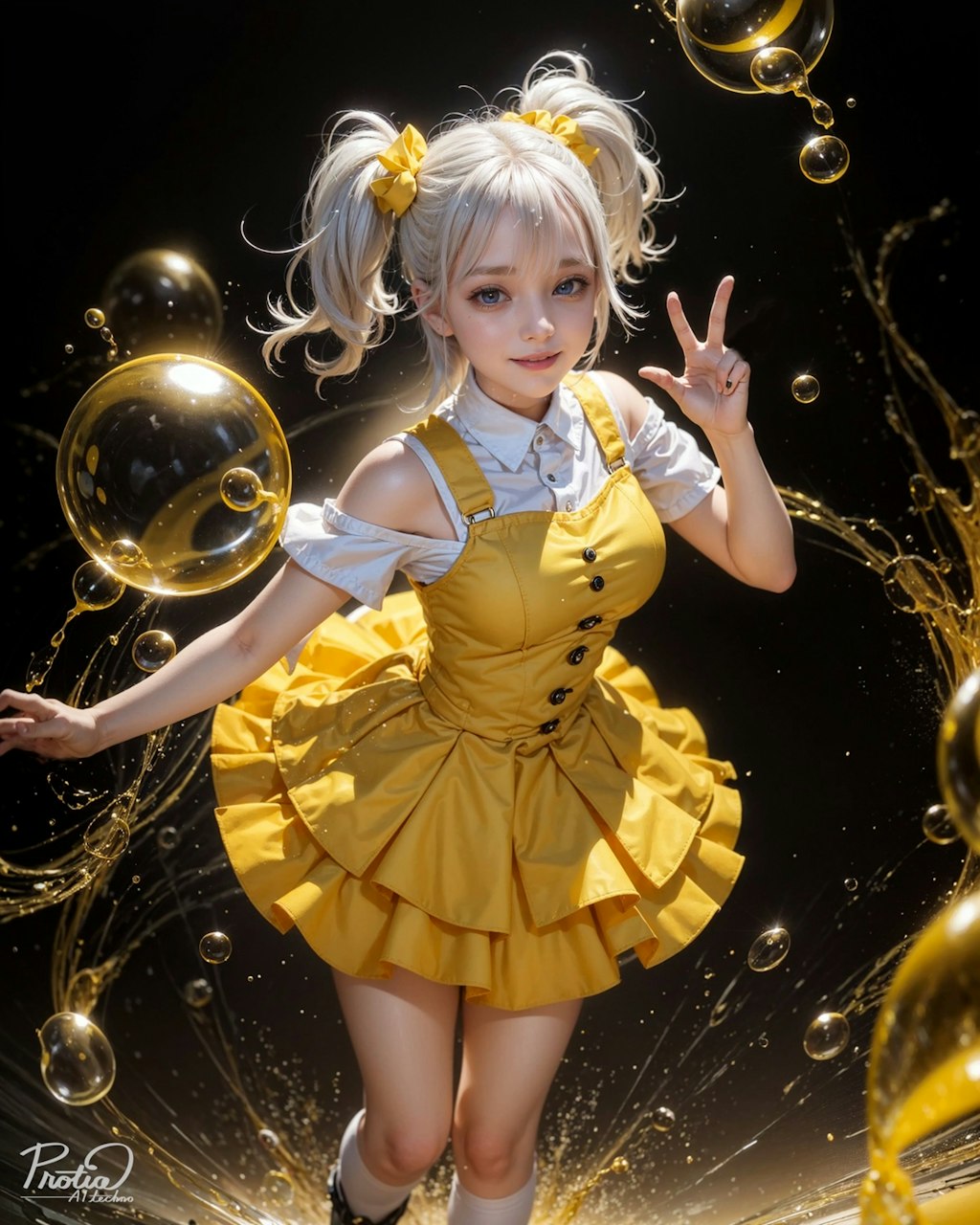 Yellow Bubbles