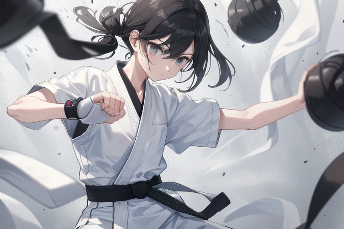 空手のAIイラスト・AIフォト（グラビア） 68件 | chichi-pui（ちちぷい）AI画像専用の投稿＆生成サイト