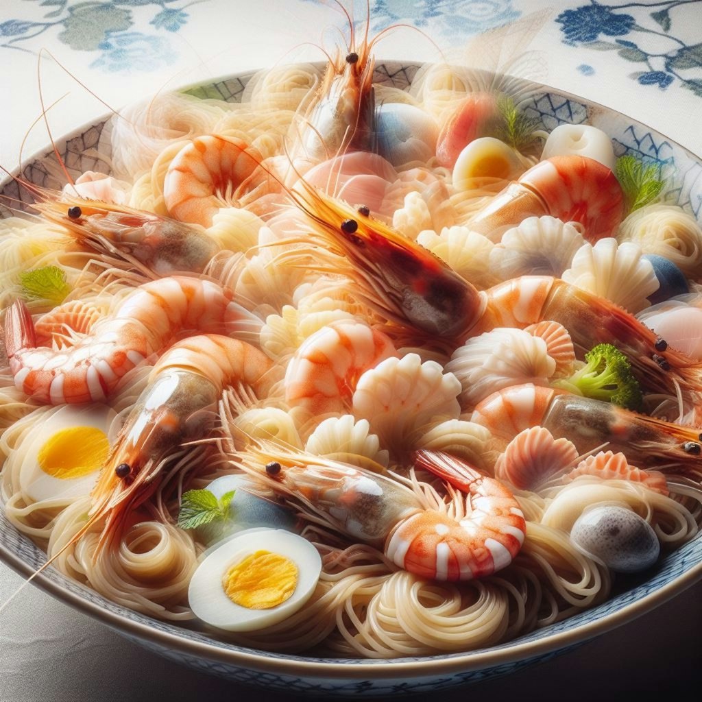 多重露光seafood noodle
