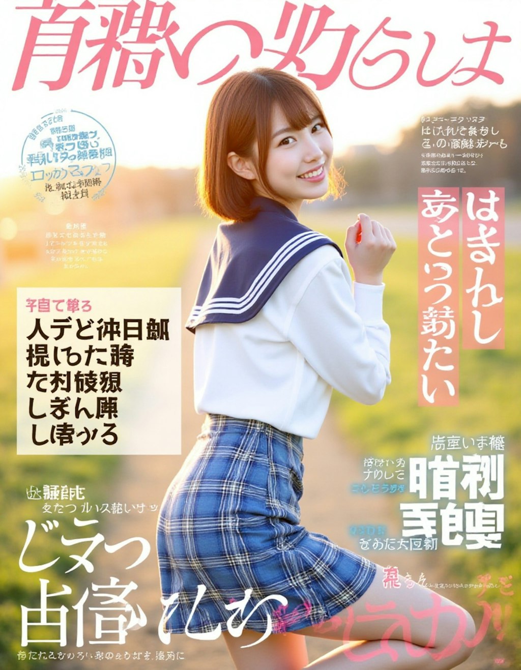 たぶん健全な制服系雑誌