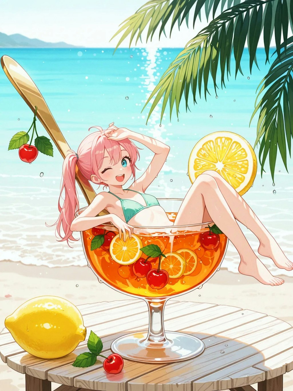 フルーツゼリー…それともフルーツポンチ？