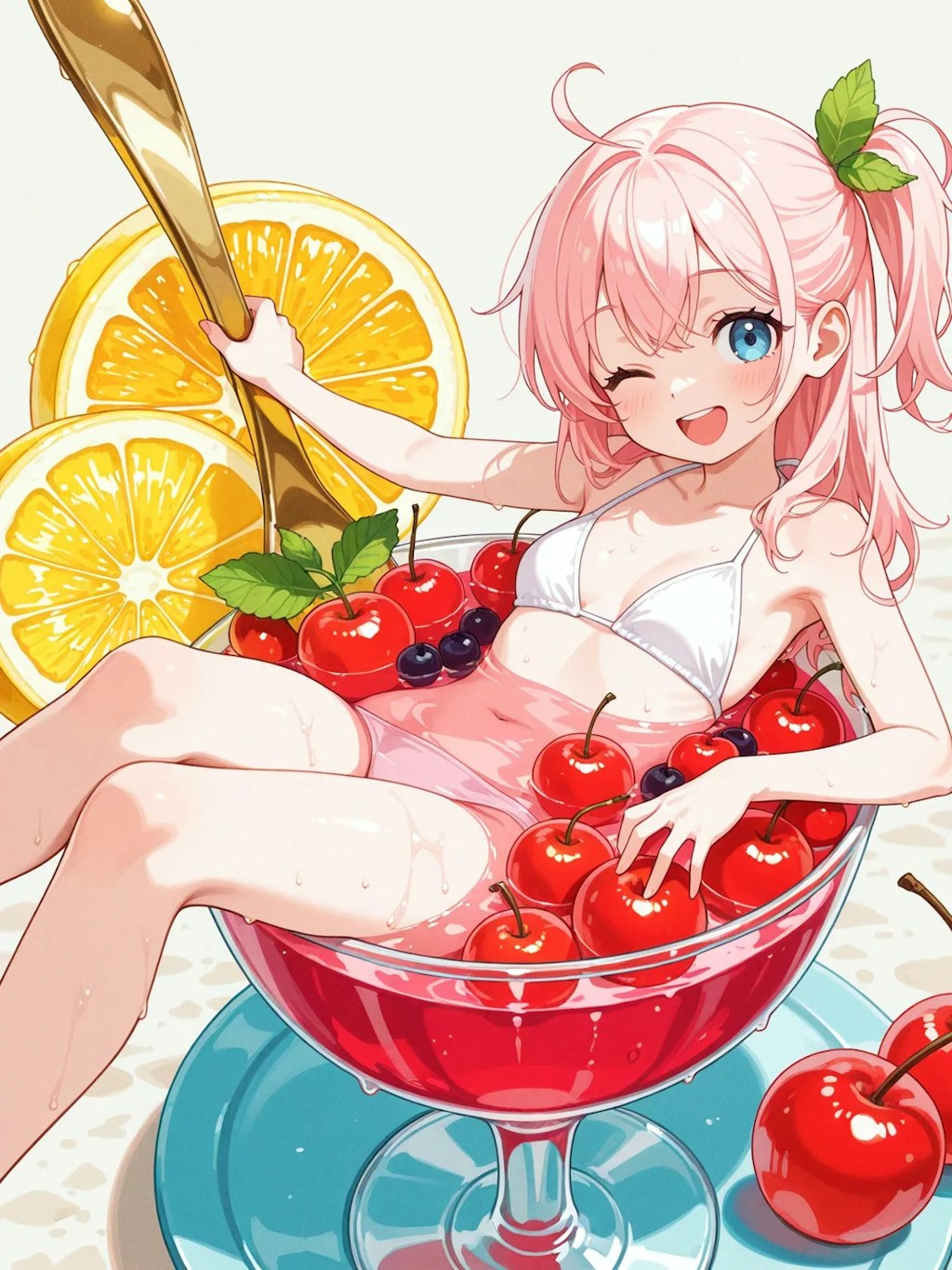 フルーツゼリー…それともフルーツポンチ？