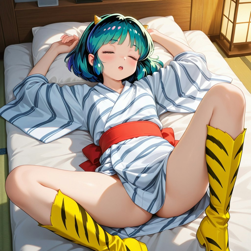 寝姿