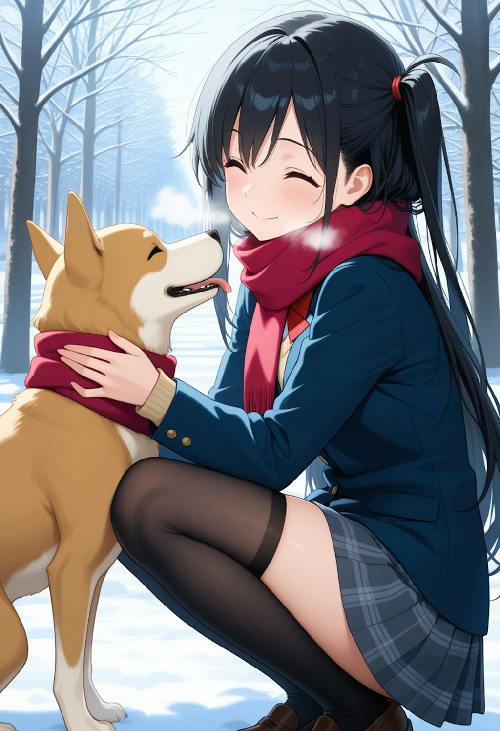 Dog & Girl