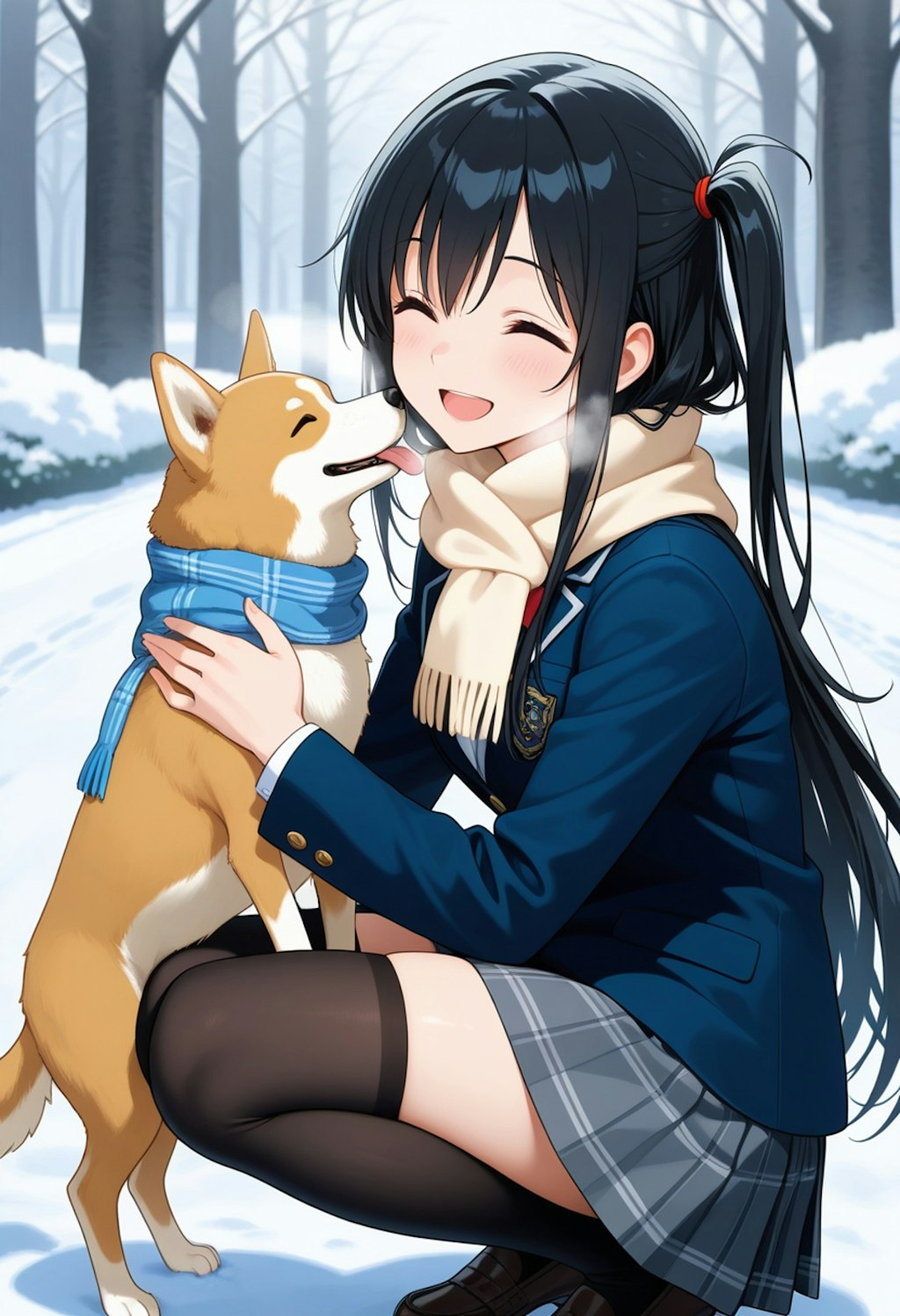 Dog & Girl