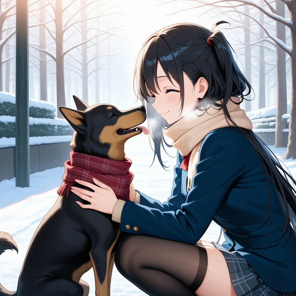 Dog & Girl