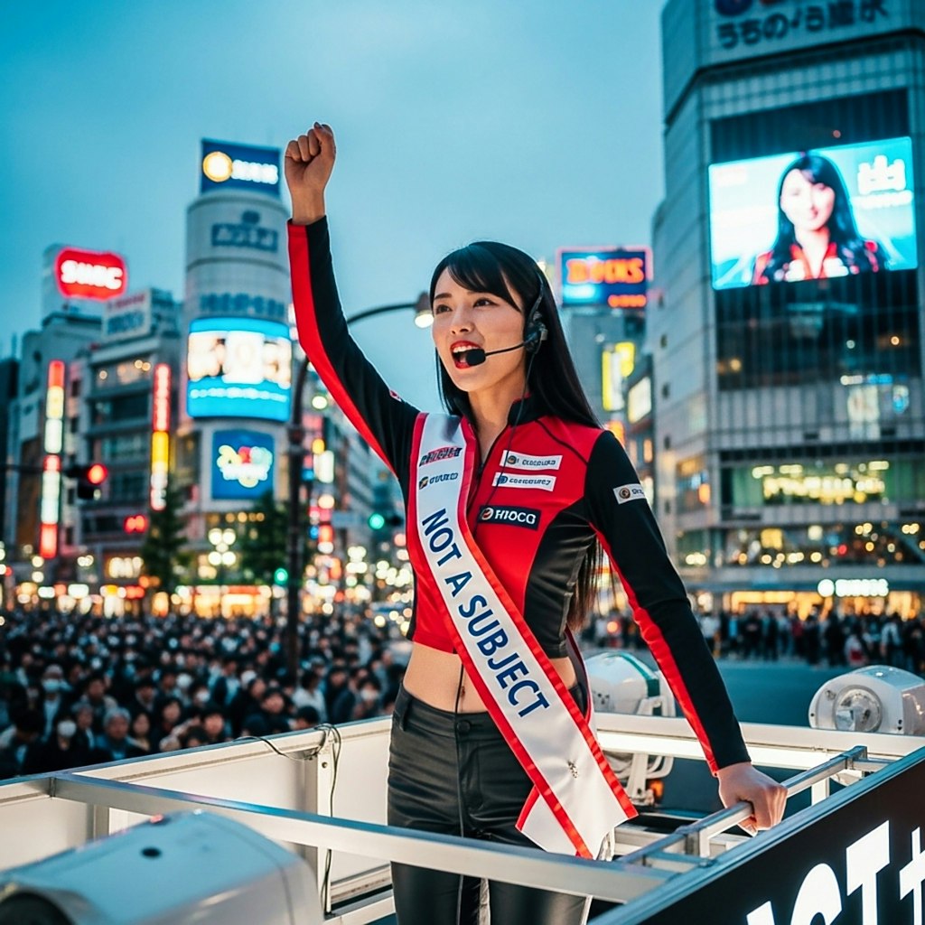 レースアンバサダーの主張