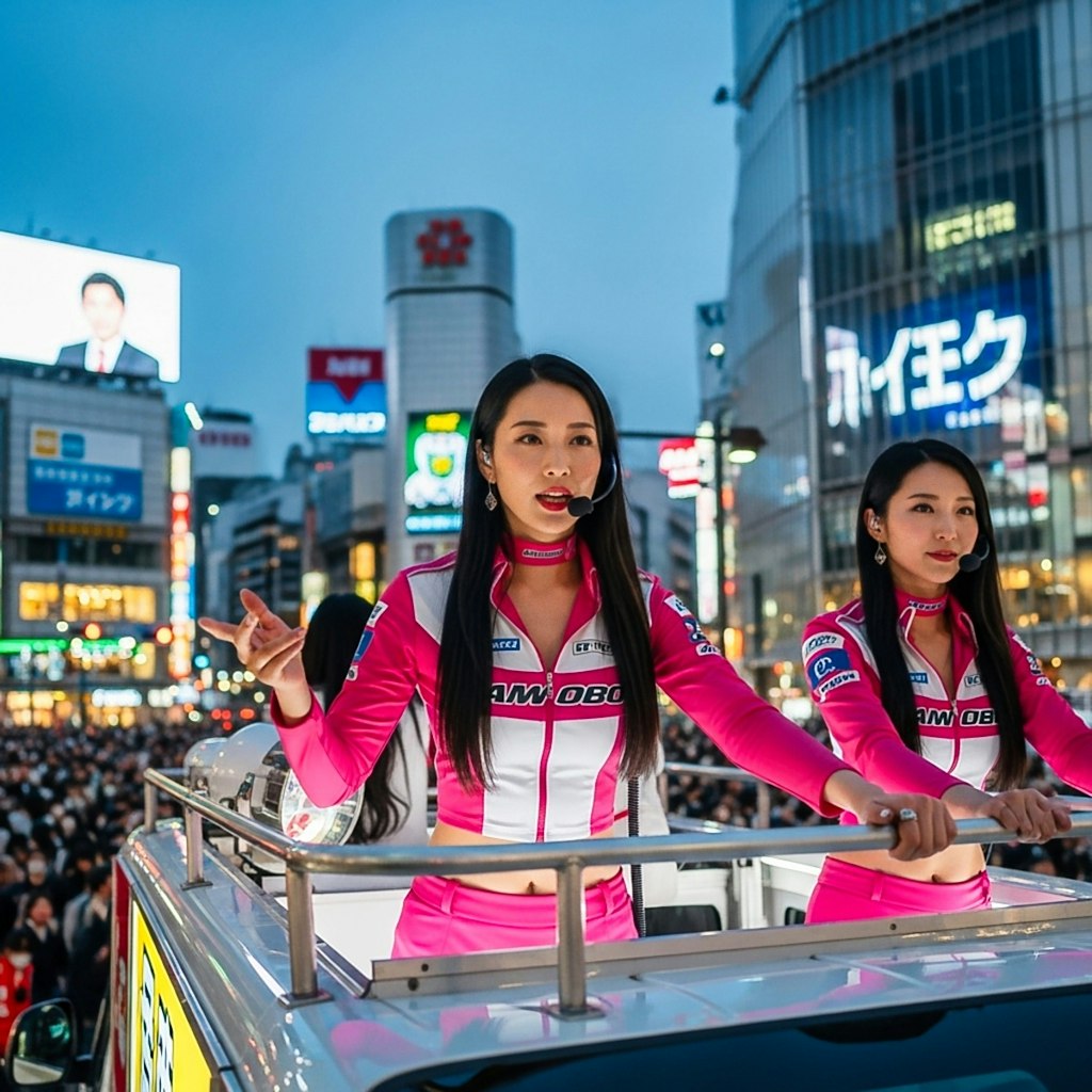 レースアンバサダーの主張