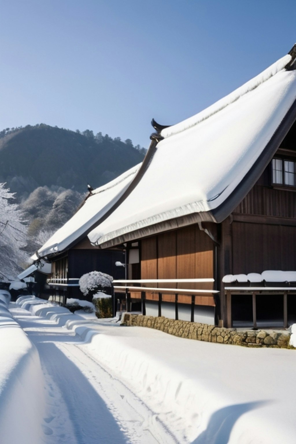 古民家の街並み