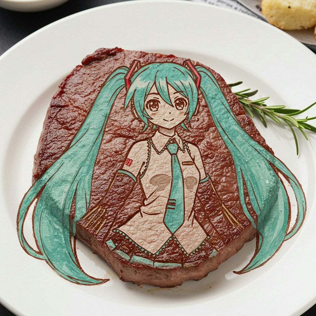 初音ミクステーキ