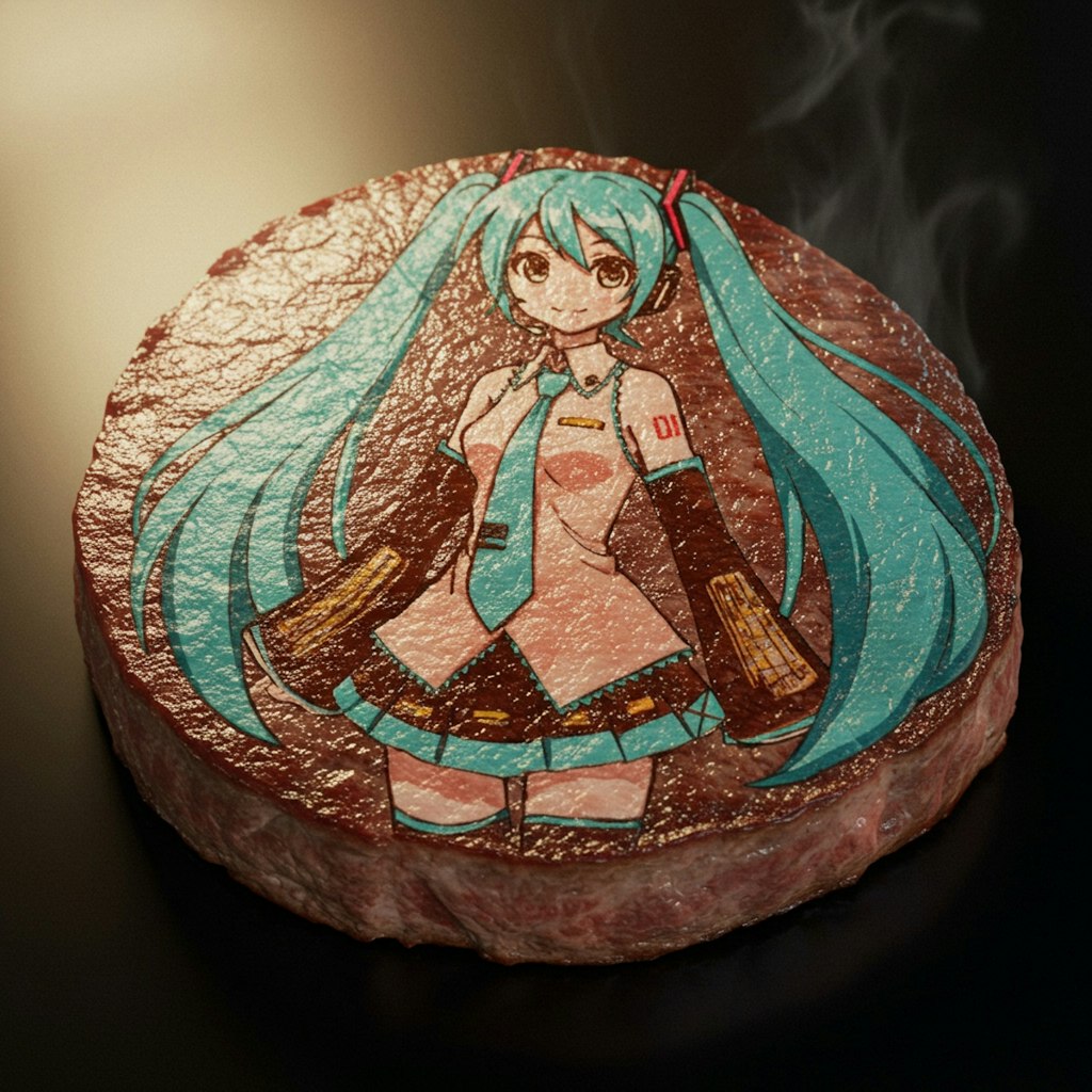 初音ミクステーキ