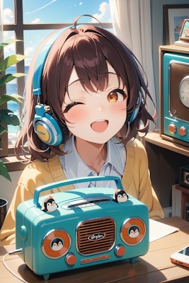 ラジオと少女