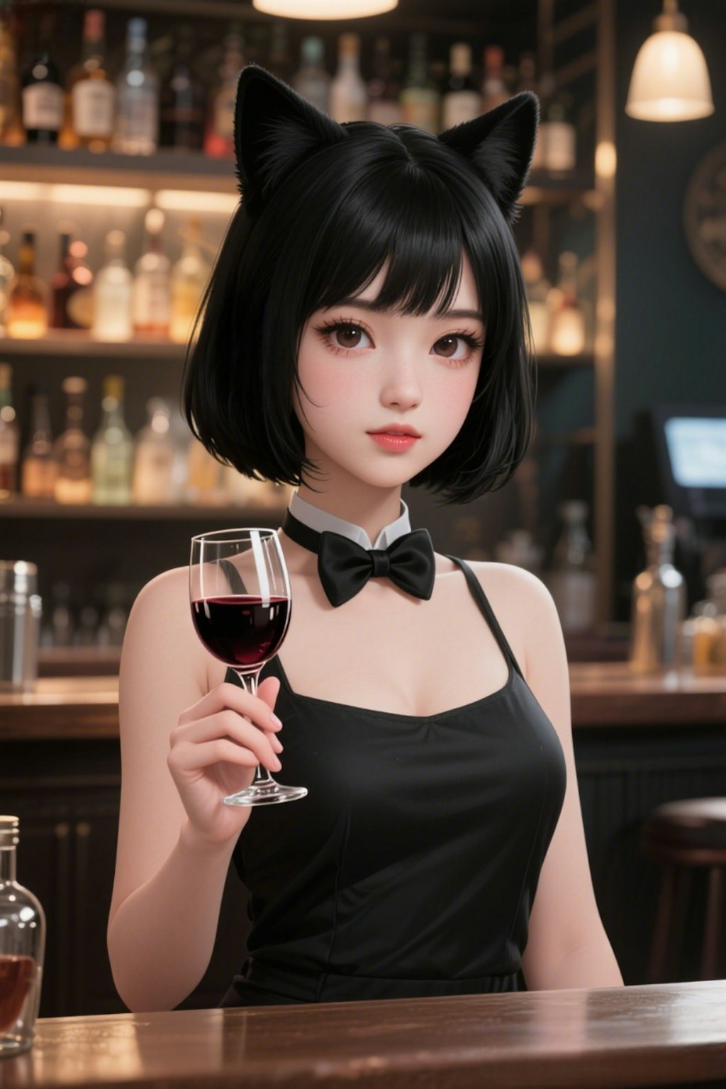 黒猫のバー