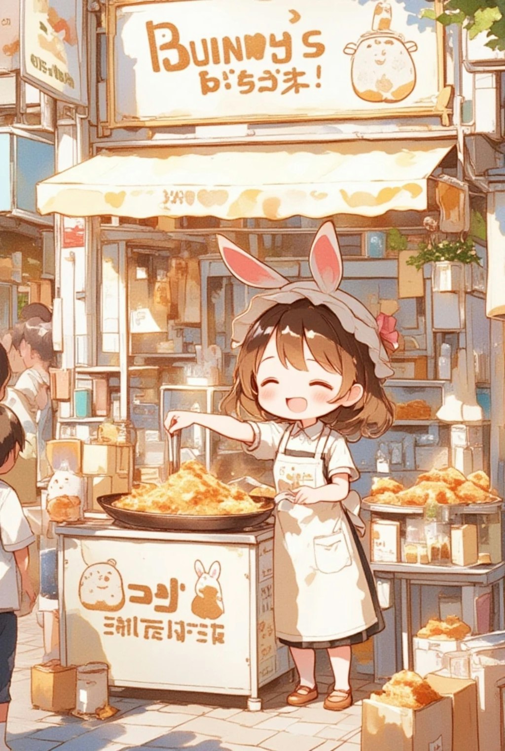 うさ耳唐揚げ屋さん