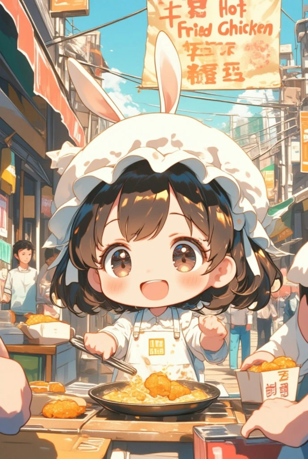 うさ耳唐揚げ屋さん