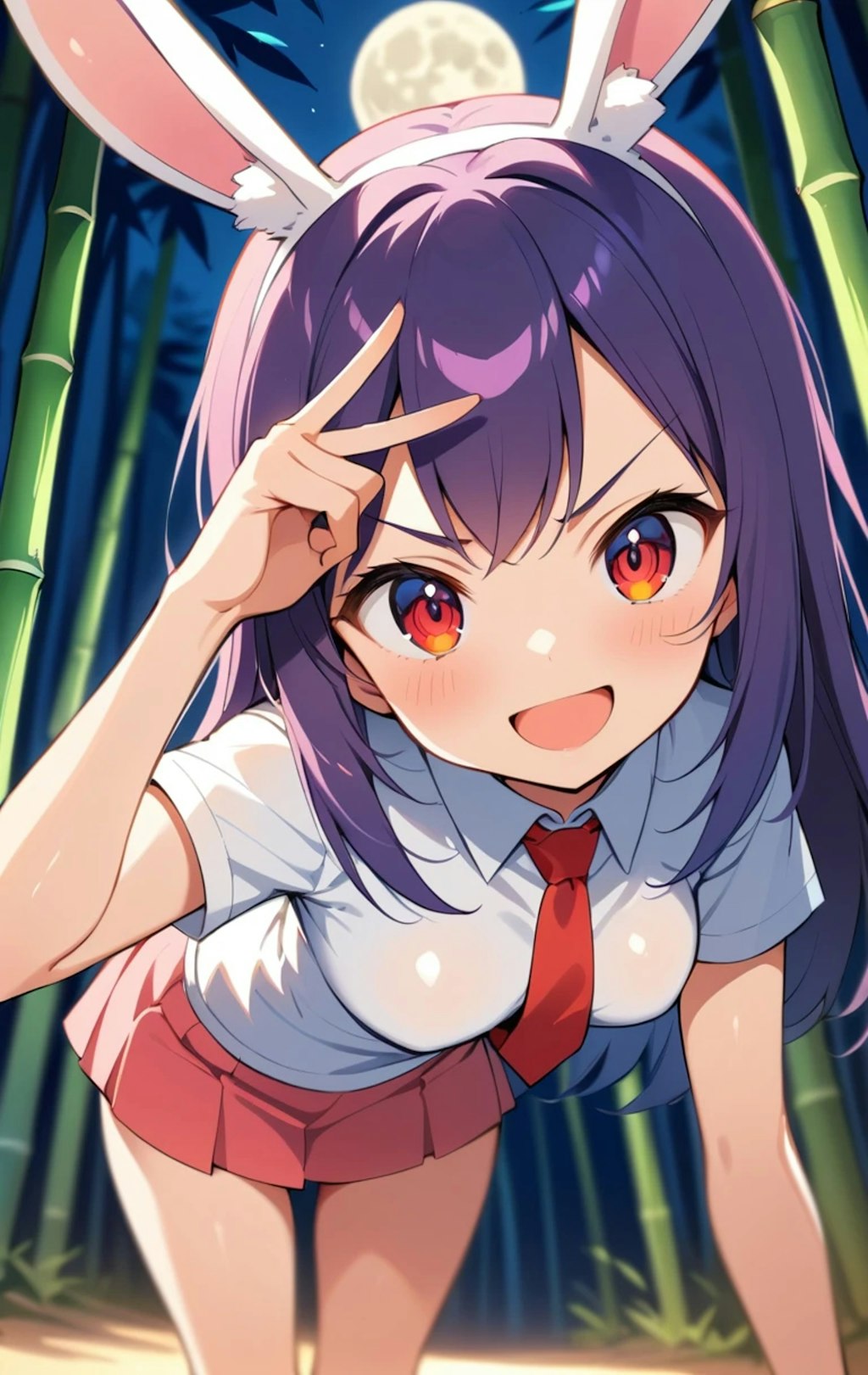 『やはり兎と言えば私でしょう！』byうどんげ。