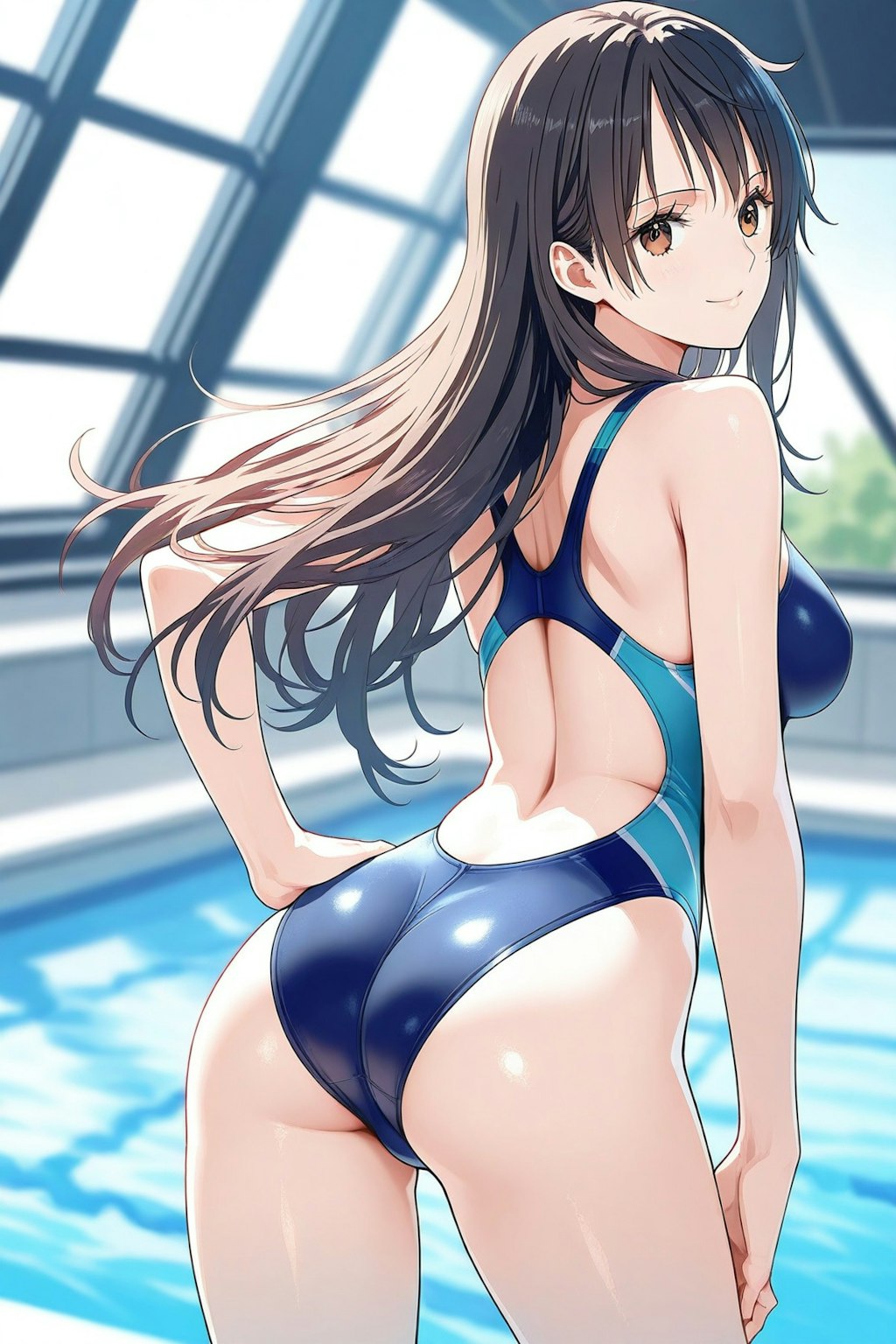 UNICORNで競泳水着　250518