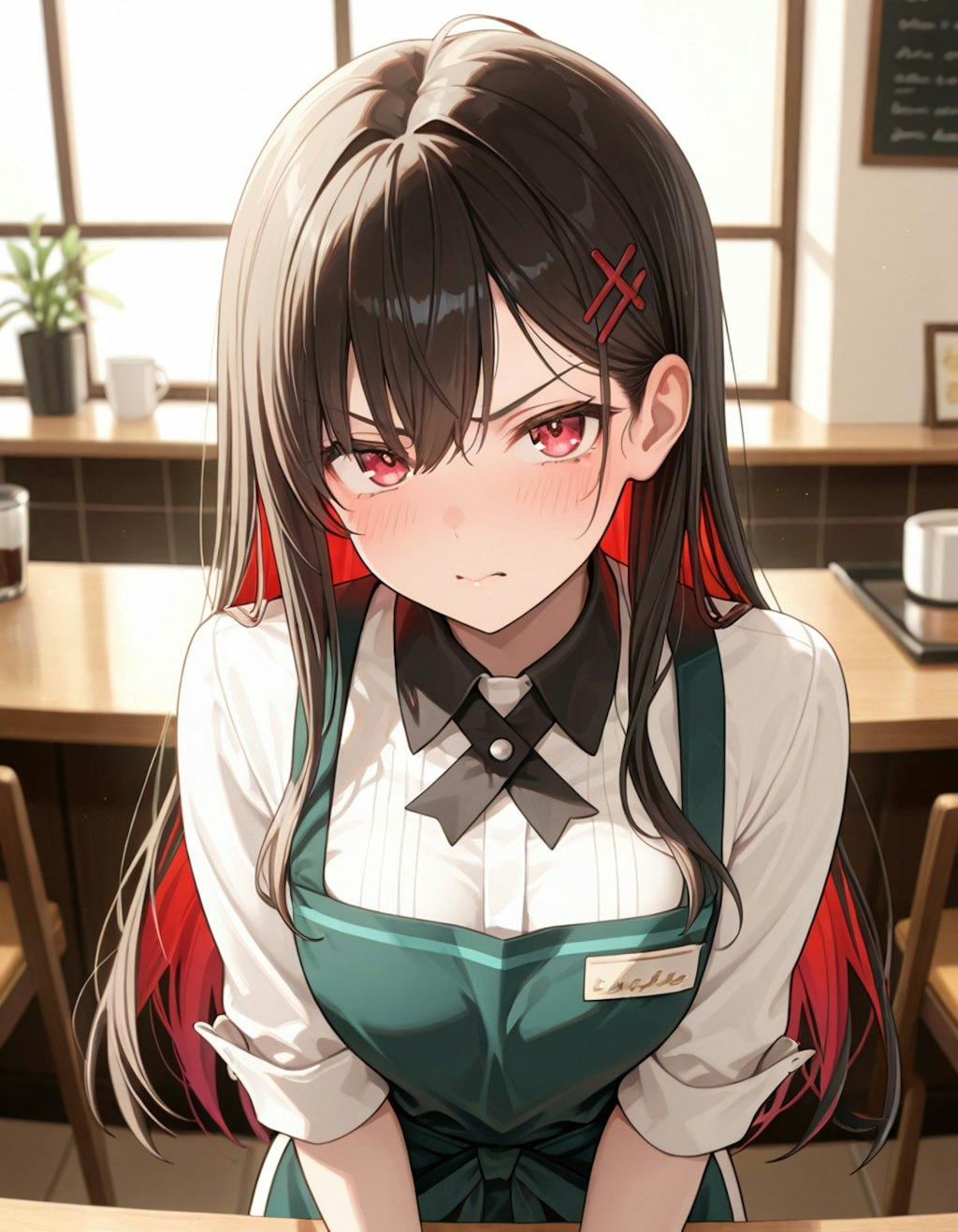 怒った顔