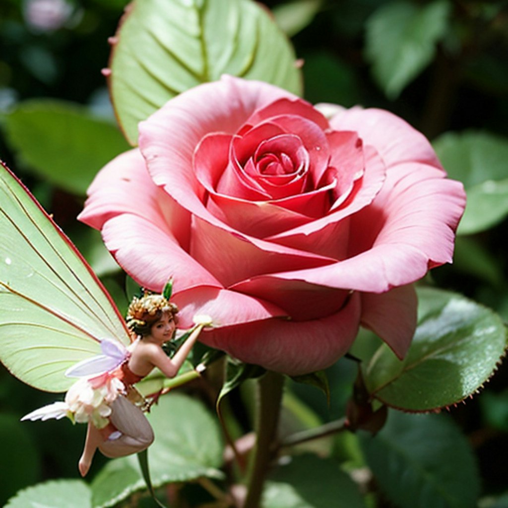 バラの花に見つけたもの