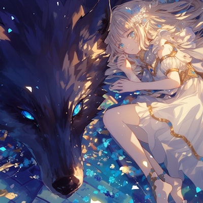 狼と少女