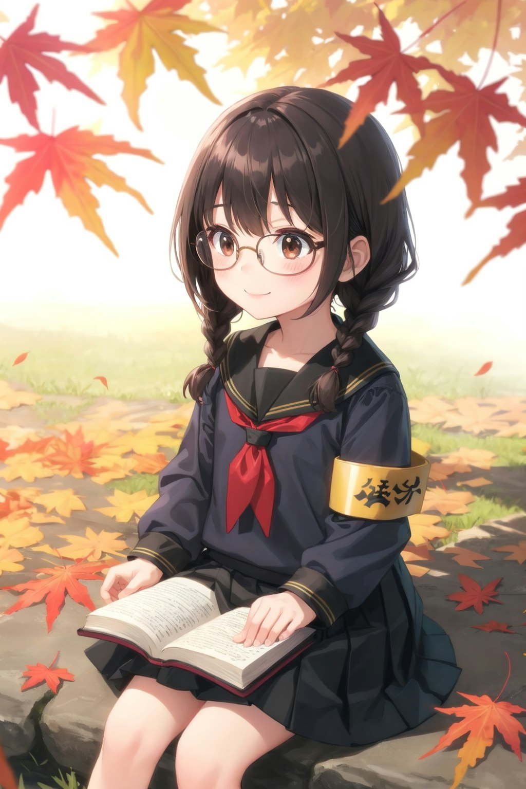 委員長ちゃんと一緒に読書の秋