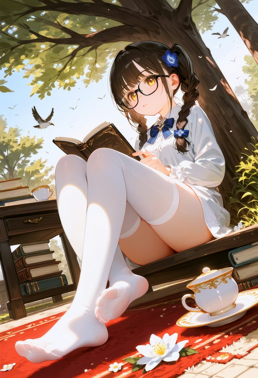 青空読書