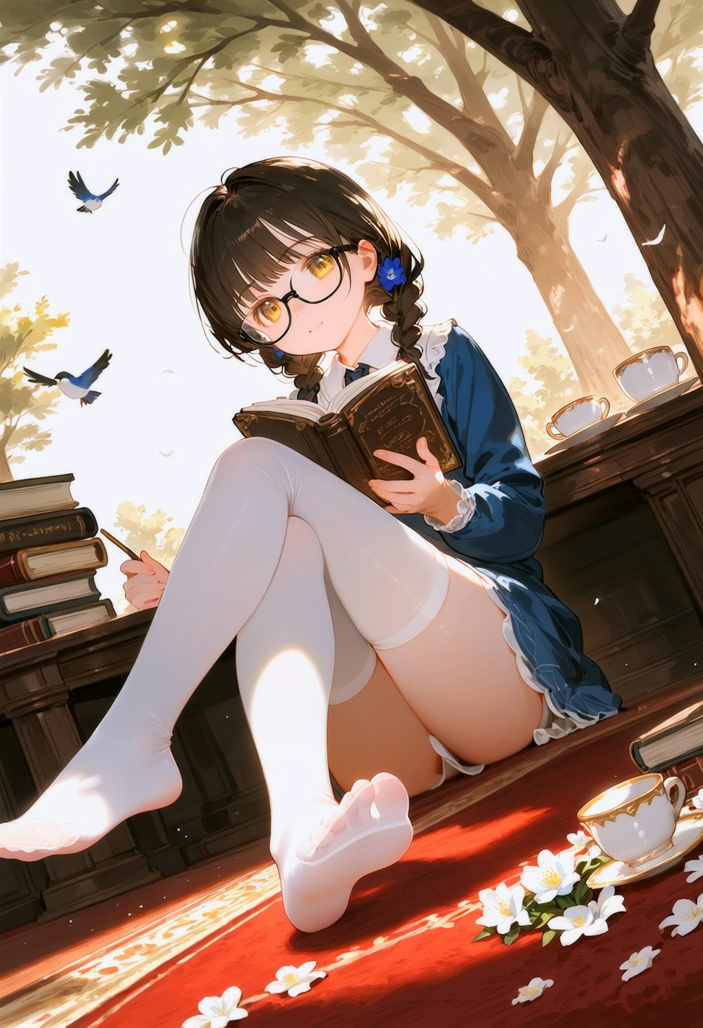 青空読書