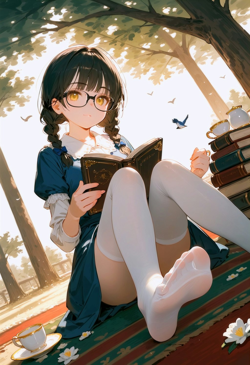 青空読書