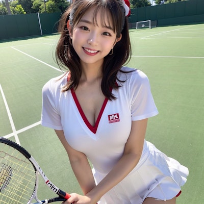 テニス美少女