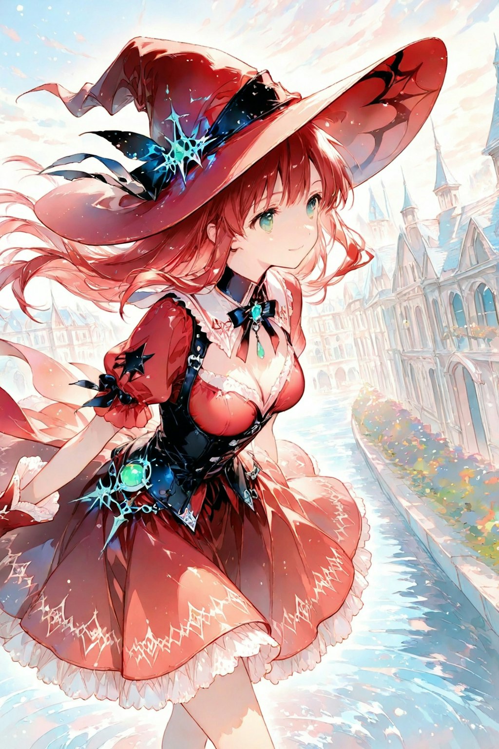 3620　赤い魔法使い