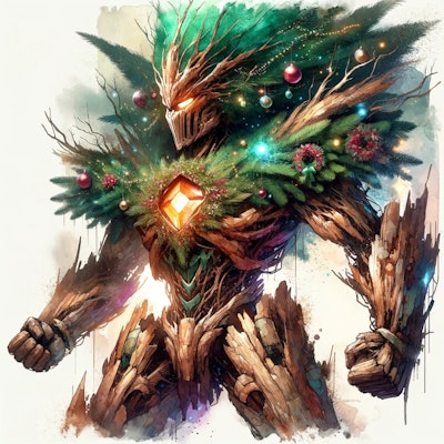 大樹の巨神　クリスマス仕様