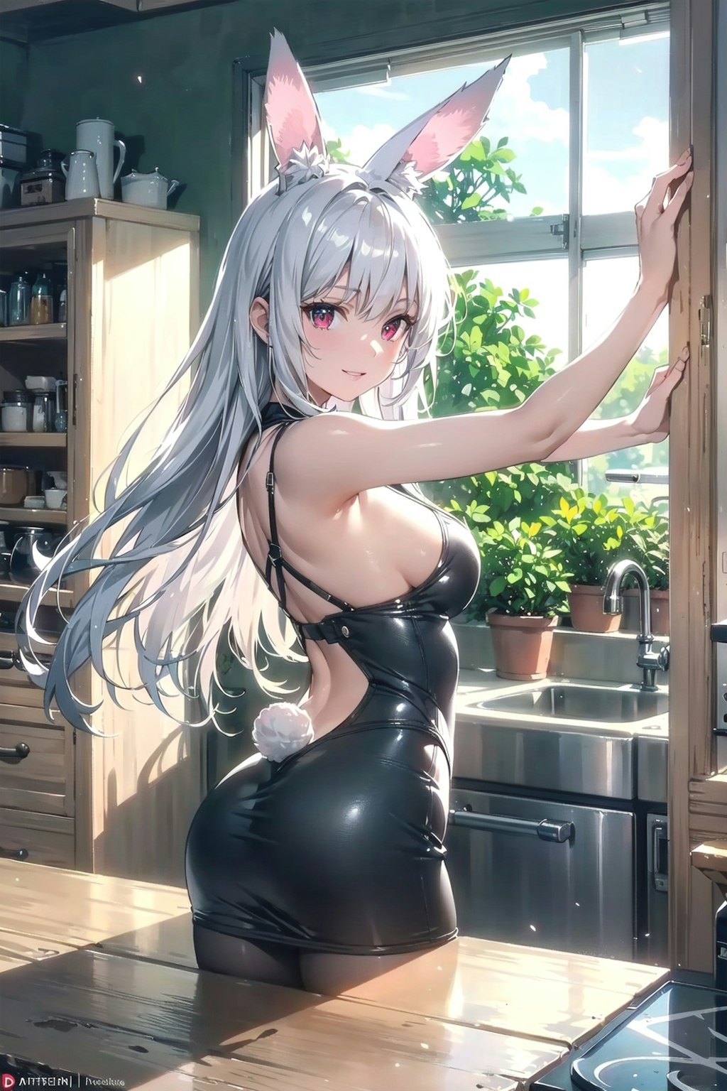 しっぽも見せちゃうのです🐰🎶