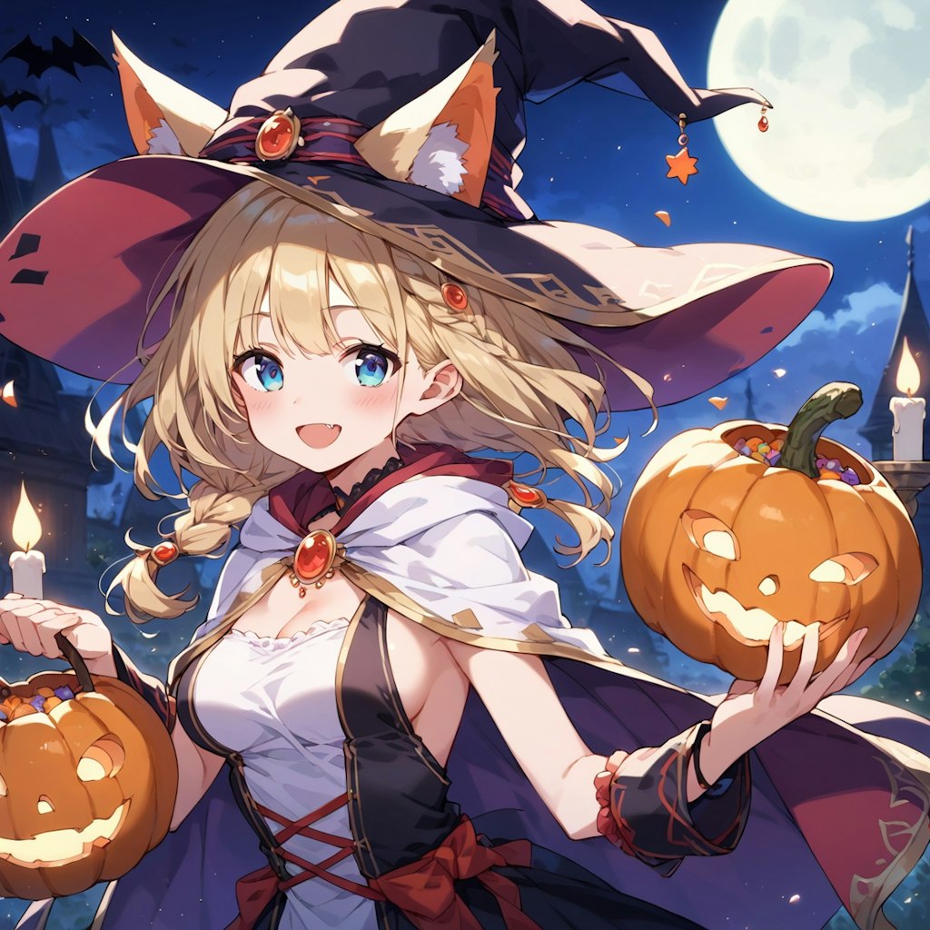 姉巫女様もハロウィン