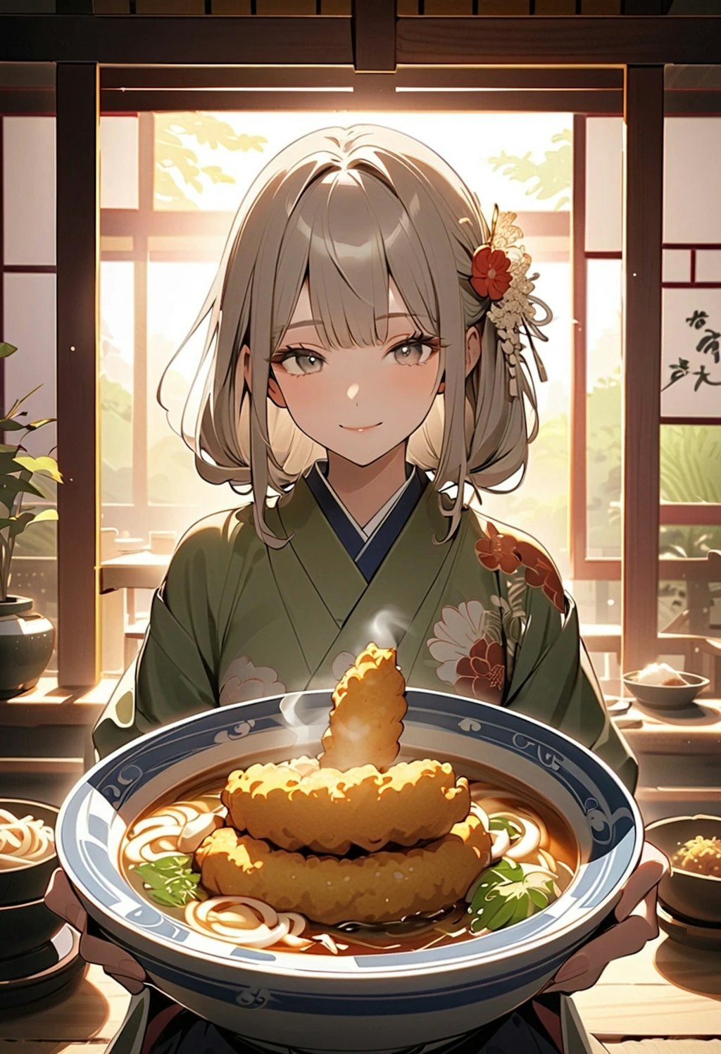 ごぼ天うどんの女神