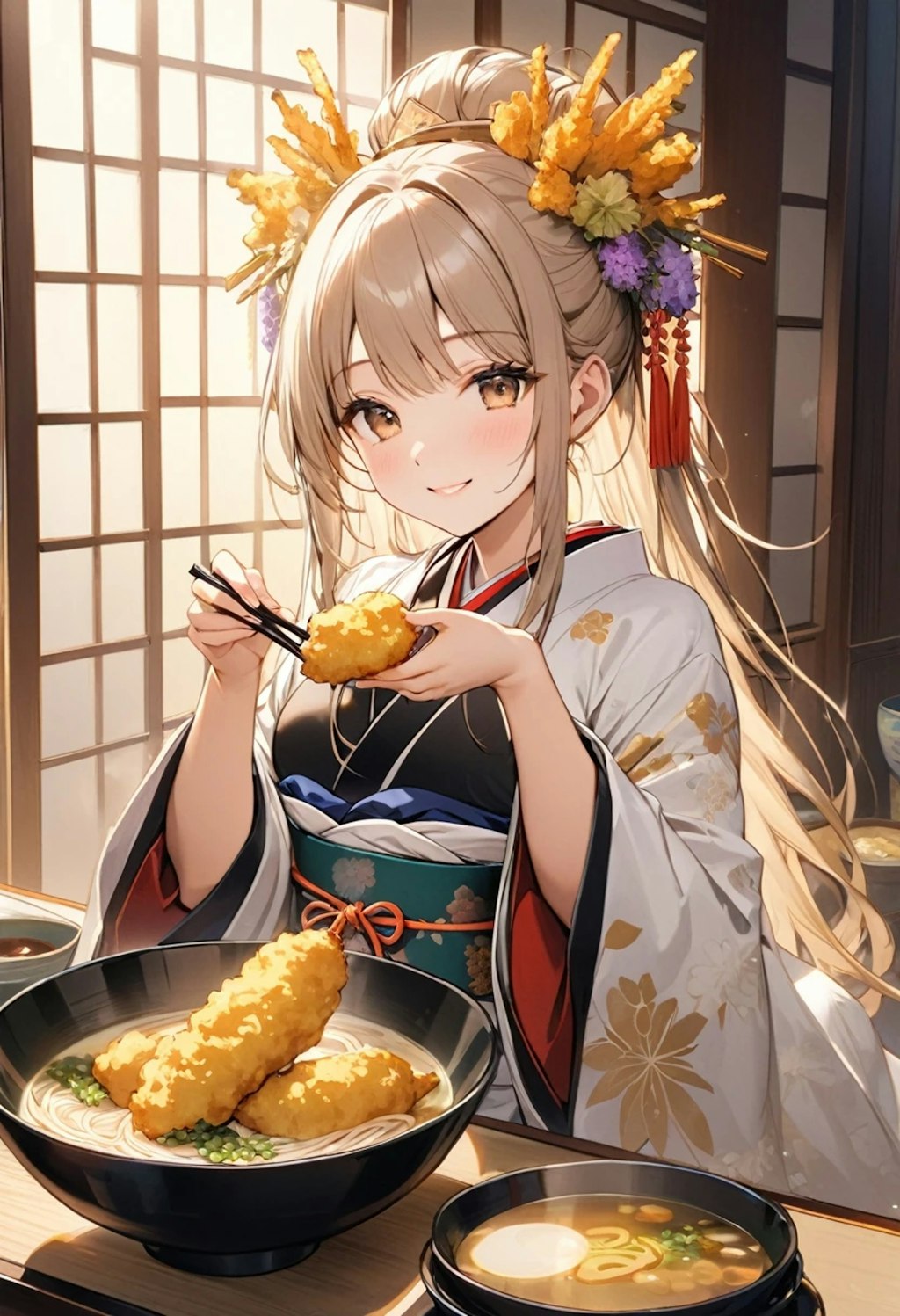 ごぼ天うどんの女神